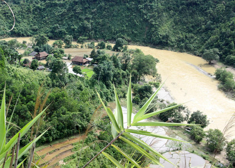 Thủy điện trên địa bàn Hà Giang đang gây tác động lớn  đến môi trường sinh thái (Ảnh: Hà Giang)