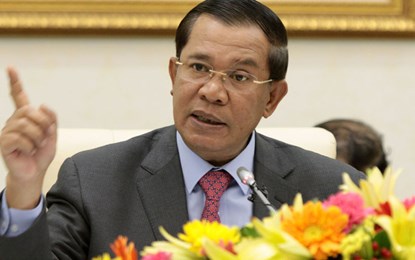 Thủ tướng Campuchia Hun Sen. (Ảnh: Dân Việt)