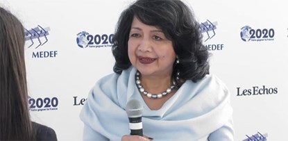 Bà Irene Susan Natividad, đại diện của Philippines tại Liên Hợp Quốc. (Ảnh: Rappler)