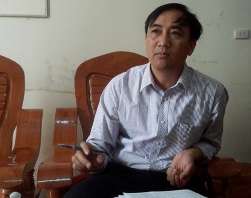 Ông Đinh Xuân Lượng, Giám đốc Quỹ bảo vệ Phát triển rừng tỉnh Hà Giang 