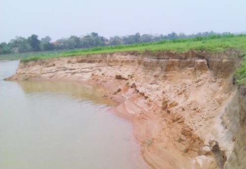 Hệ lụy từ nạn “cát tặc” hoành hành tại xã Đức Hòa, huyện Đức Thọ