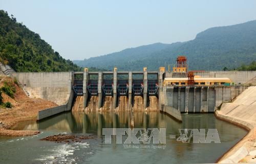 Nhà máy thủy điện Sông Bung 5 (Quảng Nam) là một trong những nhà máy tham gia thị trường phát điện cạnh tranh trong năm 2015. (Ảnh: Ngọc Hà - TTXVN)