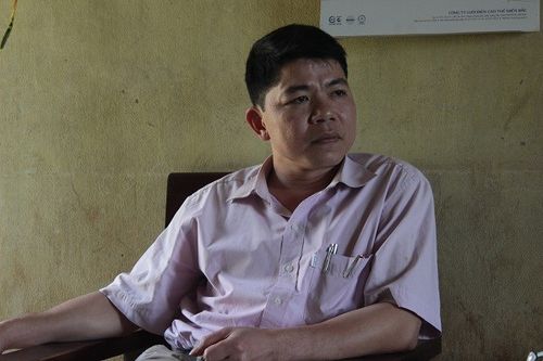 Ông Hoành Văn Hoanh, CT UBND xã Thanh Tương. (Ảnh: Báo Lao động)