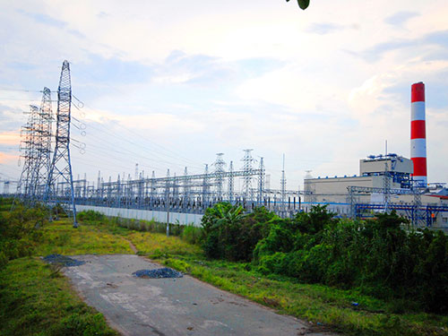  Nhà máy Nhiệt điện Ô Môn dùng cả khí và than để phát điện Ảnh: NGỌC TRINH  