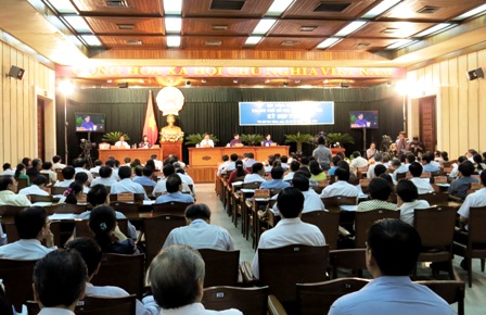 Toàn cảnh phiên họp HĐND TP Hồ Chí Minh ngày 30/7/2015