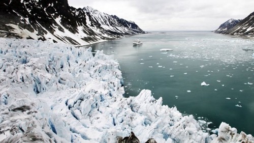 Sông băng tan chảy nhanh kỷ lục (Nguồn: tv2.no)