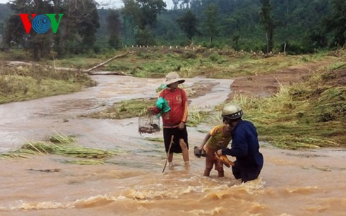 Sự cố vỡ đập thủy điện Ia Krêl 2 khiến người dân bị thiệt hại nặng nề