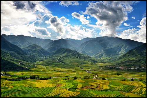 Mù Cang Chải là một huyện miền tây tỉnh Yên Bái, nằm cách Hà Nội khoảng 280 km (Ảnh: VGP/Xuân Đại)