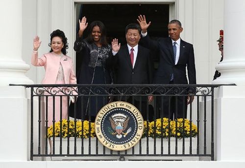  Tổng thống Mỹ Barack Obama và Chủ tịch nước Trung Quốc  -ông Tập Cận Bình trong cuộc gặp mặt chính thức