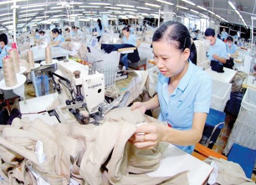 Ngành dệt may Việt Nam được đánh giá sẽ có nhiều lợi thế trong TPP (Ảnh: Cao Thăng)