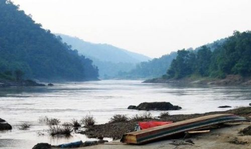 Sông Salween ở biên giới Thái Lan – Myanmar (Ảnh: The Bangkok Post)