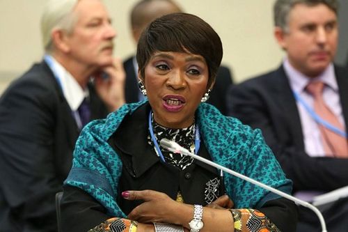 Bà Nozipho Mxakato-Diseko - chủ tịch nhóm G77.(Nguồn: alemdamidia.info)