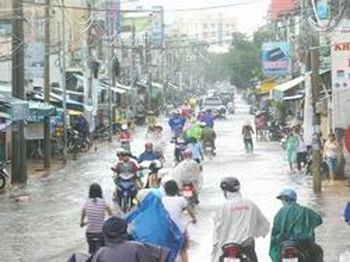  Ngập lụt tại thành phố Cần Thơ