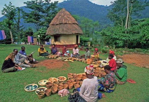 Một cộng đồng người dân ven rừng (Ảnh: FAO)