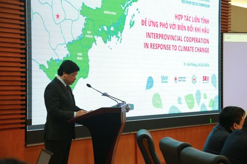PGS.TS. Lê Quốc Doanh, Thứ trưởng Bộ NN&PTNT phát biểu tại Hội nghị.