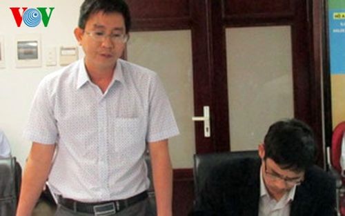 Ông Hoàng Thanh Hòa (đứng): "Thủy điện Đăk My 4 liên tục sai phạm trong thực hiện quy trình vận hành liên hồ chứa"