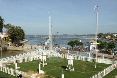 Trạm khí tượng Hải văn Phú Quốc, Kiên Giang. (Ảnh: Duy Khương/TTXVN)