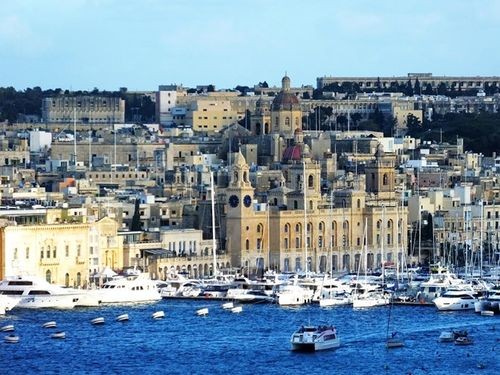 Bờ biển Thủ đô Valetta, Malta (Ảnh: Quang Thanh/Vietnam+)