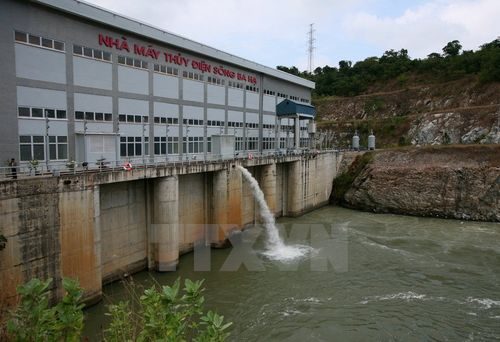 Nhà máy Thủy điện Sông Ba Hạ (Nguồn: Ngọc Hà/TTXVN)