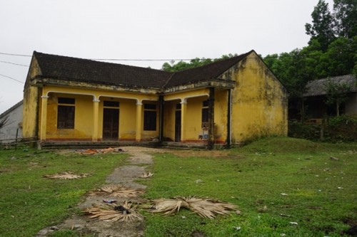 Điểm trường Mầm non tại Thanh Sơn bỏ hoang, xuống cấp