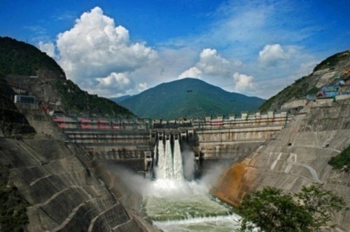 Đập Hồng Cảnh của Trung Quốc (Ảnh: vietnamplus.vn)