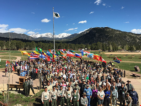 Đại hội Kiểm lâm Thế giới lần thứ 8 với sự tham dự của hơn 300 đại biểu là đại diện cho kiểm lâm trên 60 quốc gia (Ảnh: Tùng Đỗ)