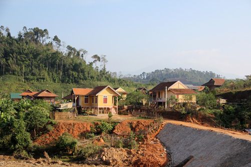 Một góc bản Ăng (Ảnh: Mai Linh)