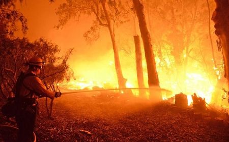 Hiện trường vụ cháy 