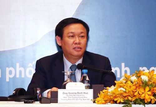Phó Thủ tướng Vương Đình Huệ phát biểu tại Diễn đàn (Ảnh: Thành Chung/chinhphu.vn)