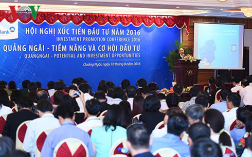 Hội nghị xúc tiến đầu tư vào tỉnh Quảng Ngãi 