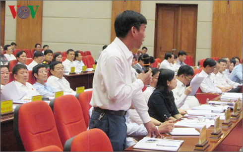 Đại biểu tham dự cuộc họp HĐND thành phố Hải Phòng