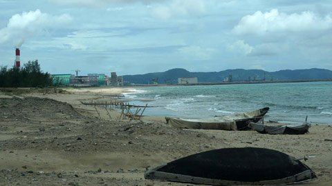 Hà Tĩnh chịu thiệt hại nặng nề từ sự cố môi trường biển. Ảnh: Duy Tuấn