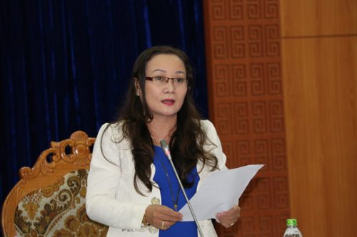 Bà Lê Thị Tuyết Hạnh, Phó giám đốc Sở Tài nguyên và môi trường tỉnh Quảng Nam