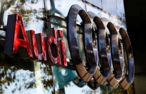 Logo của thương hiệu xe Audi. (Nguồn: Reuters)