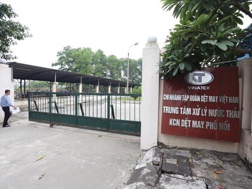 Lại vi phạm xả thải, chi nhánh Vinatex bị phạt hơn 550 triệu đồng