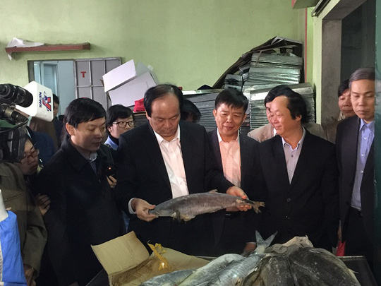 Bộ trưởng Mai Tiến Dũng: 2.600 tấn hải sản đông lạnh “sau Formosa” đã an toàn