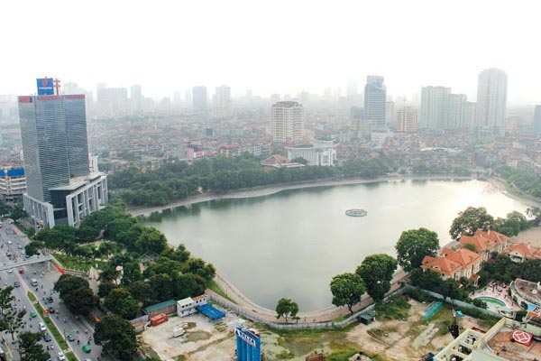 Hà Nội bác đề xuất lấp hồ Thành Công để xây nhà