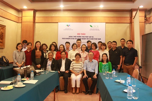 Hỗ trợ đào tạo doanh nghiệp vừa và nhỏ thực hiện trách nhiệm bảo vệ môi trường