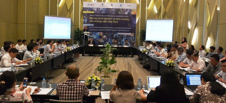 Đẩy mạnh hợp tác công-tư trong quản lý rủi ro thiên tai