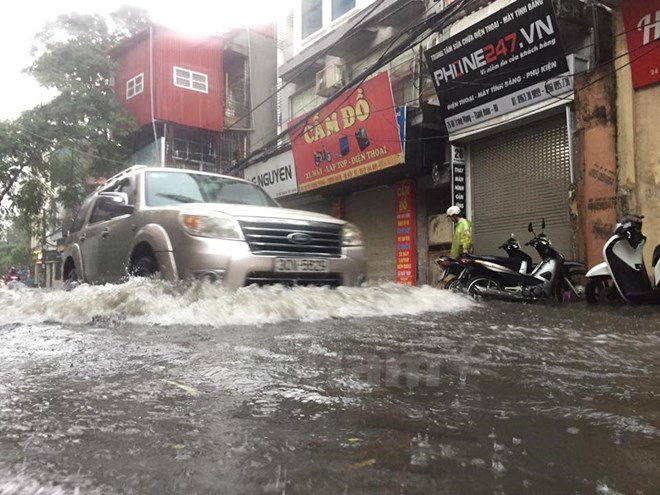 Mưa lớn diện rộng ở Bắc Bộ có khả năng sẽ kéo dài đến 22/7