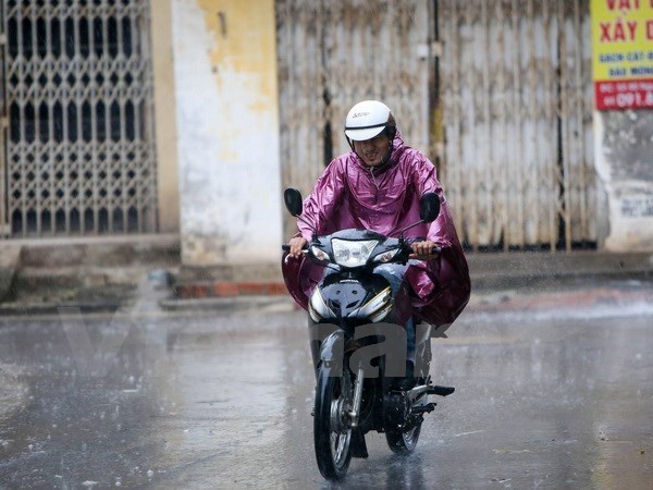 Bắc Bộ mưa lớn diện rộng, Thủ đô Hà Nội mưa vừa và to, rải rác có dông