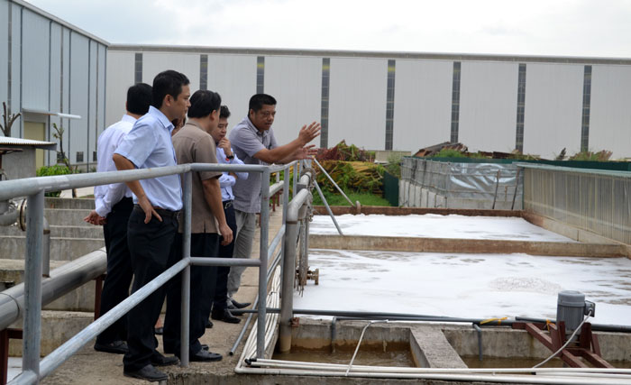 Đưa hoạt động thu gom, xử lý nước thải tại cụm công nghiệp vào quy củ