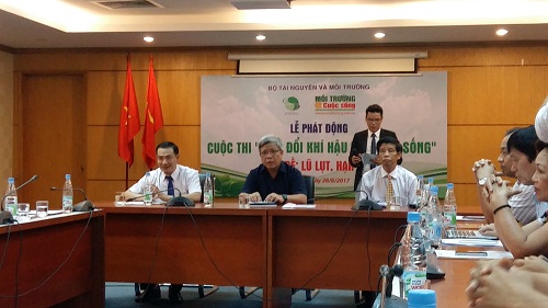 Phát động cuộc thi “Biến đổi khí hậu với cuộc sống”