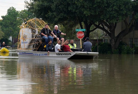 Bão Harvey làm hại môi trường Texas