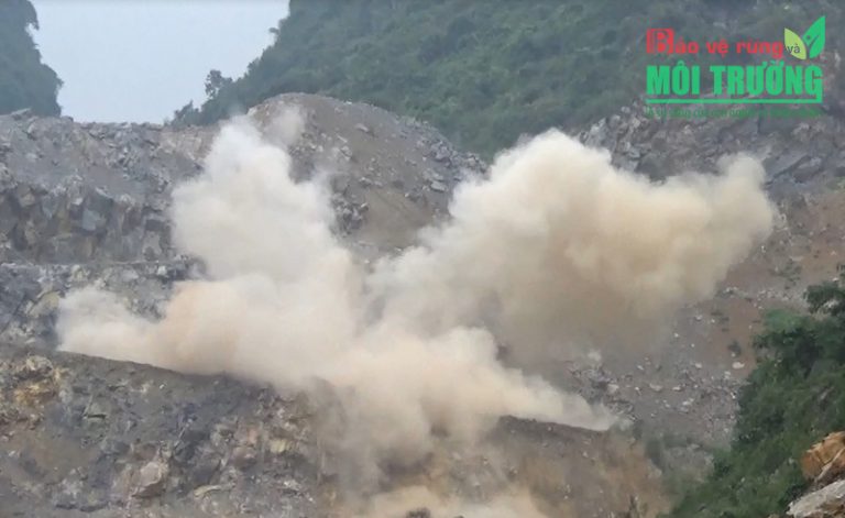 Loay hoay xử lý vi phạm và giám sát mỏ đá tại Lương Sơn