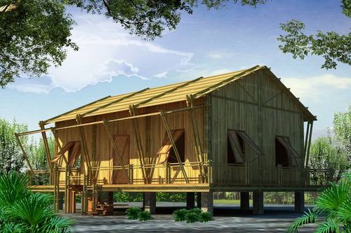 Thiết kế điển hình cho nhà ở trong vùng núi chịu ảnh hưởng của thiên tai