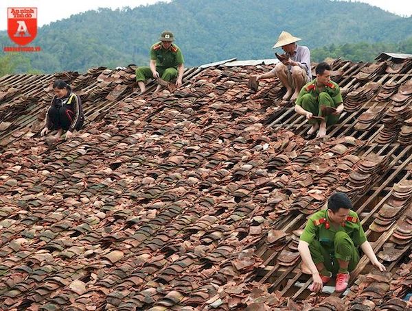 Bắc Cạn tích cực khắc phục hậu quả mưa đá, tố lốc