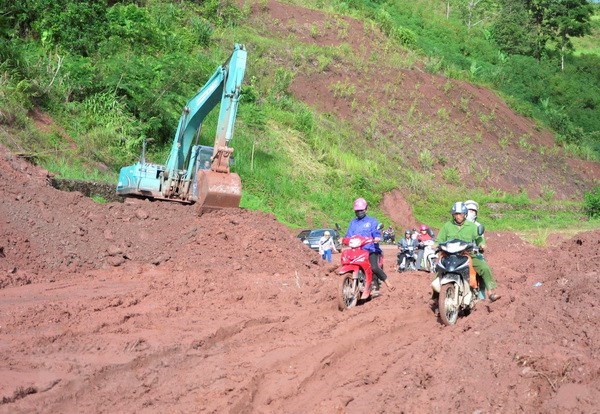 Nguy cơ cao xảy ra sạt lở đất và ngập úng ở khu vực Tây Nguyên
