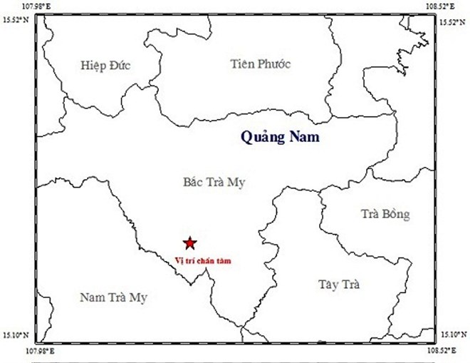 Liên tiếp xảy ra hai trận động đất tại các tỉnh Quảng Nam và Sơn La
