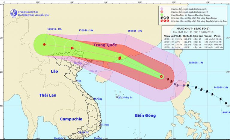 Công điện của Thủ tướng về ứng phó khẩn cấp bão số 6 và mưa lũ
